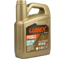 Масло моторное Lubex PRIMUS MV-LA 5W30  4 л. синтетическое L034-1319-0404