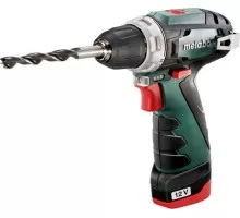 Дрель-шуруповерт METABO PowerMaxx BS Basic 2х2,0 Ач, кейс 600080500 Зарядное устройство LC 40
