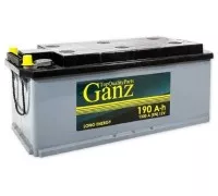 Аккумулятор GANZ Standart 190 A/ч L+ 514x218x210 EN 300 A EURO GA1903