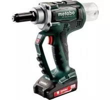Клепальник аккумуляторный METABO NP 18 LTX BL 5.0  2,0 Ач, бесщеточный 619002500