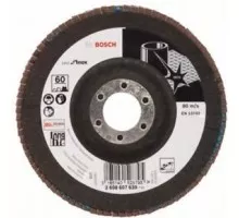 Круг лепестковый торцевой BOSCH 125 мм Р60 Best for Inox 2608607639