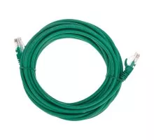 Патч-корд REXANT 02-0106-5 U/UTP, CAT 5e, RJ45-RJ45, 26AWG, LSZH, зеленый 5м