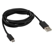 Кабель REXANT 18-1164-2 USB-A – micro USB, 1A, 1,8м, ПВХ, черный