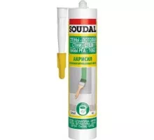 Герметик SOUDAL АКРИСИЛ акриловый, белый 146447 146447