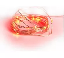 Гирлянда Neon-Night РОСА 2м, 20 LED красные (2*CR2032 в комплекте) 303-002