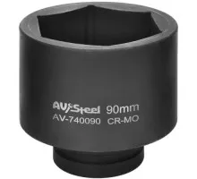 Головка ударная торцевая 6-гранная AV Steel AV-740090  1