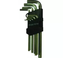 Набор ключей шестигранных Biber 90504 CrV 1.5-10мм 9шт. тов-085697