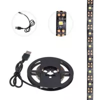 Лента светодиодная LAMPER  141-2002 5B, SMD2835, 4,8Bт/м, 60LED/м, 2700К, 8мм/2м, USB