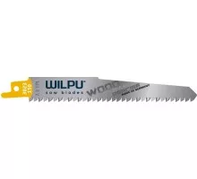 Полотна для сабельных пил WILPU 3023/150 по дереву, чистый криволинейный рез 5шт/уп 1240000005