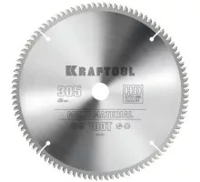 Пильный диск по алюминию KRAFTOOL Multi Material 305х30мм 100т 36953-305-30