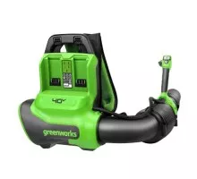 Воздуходувка аккумуляторная GREENWORKS 2 408 107 ранцевая без АКБ и ЗУ 2408107