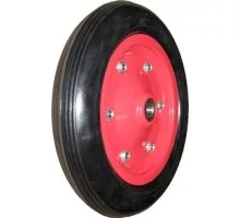 Колесо из литой резины LONGWAY SR3500 ступица 25 мм, D-355 мм 09000945