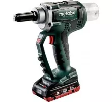 Клепальник аккумуляторнный  METABO NP 18 LTX BL 5.0 4,0 Ач, бесщеточный 619002800