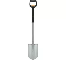 Лопата штыковая FISKARS Xact телескопическая закругленная  1066732