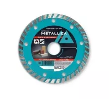 Алмазный диск для резки бетона METALLICA Optima 180x22,2 мм, H=7 мм турбированный без уп. 900147