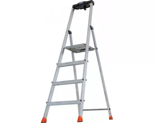 Стремянка алюминиевая KRAUSE MONTO SAFETY 4 ступени [128942]