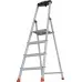 Стремянка алюминиевая KRAUSE MONTO SAFETY 4 ступени [128942]