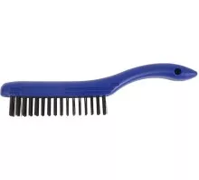 Щетка WORKPRO WP253002 проволочная стальная 4х16
