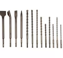 Набор буров Kranz KR-91-0409 и долот SDS-plus, 13 пр.