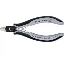 Бокорезы KNIPEX 7922125ESD прецизионные esd для тонких работ 125 мм, антистат KN-7922125ESD