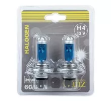 Лампа галогеновая GANZ GIP06053 12V H4 60/55W +50% P43t 5000k 2 шт.