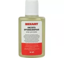 Флюс для пайки REXANT ПР3635 кислота ортофосфорная, 30 мл, флакон 09-3635