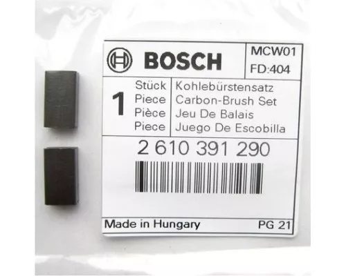 Комплект угольных щеток BOSCH (2 610 391 290) [2610391290]