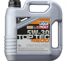Масло моторное LIQUI MOLY SAE 5W30 Top Tec 4200 4 л. 3715 синтетическое 3715