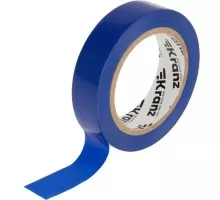 Изолента Kranz KR-09-2005 ПВХ 15 ммх10 м, синяя