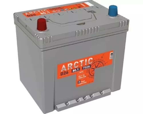 Аккумулятор Titan ARCTIC ASIA 80.1 VL B01 730А 4607008888133