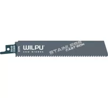 Полотна для сабельных пил WILPU 3049/150 HM цв. металлов,чугуна,арм.резины 1шт/уп 1661500001