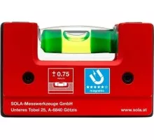 Уровень строительный SOLA GO! Magnetic компактный, магнитный [01621101]