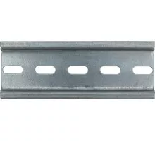 DIN-рейка REXANT 80см перфорированная оцинкованная ( 20 штук ) 12-8080
