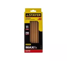 Стержень клеевой STAYER MASTER для (термоклеящих) пистолетов, цвет желтый по бума 2-06821-Y-S40