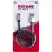 Кабель REXANT 18-4242 USB-A – micro USB, 2,4A, 1м, в джинсовой тканевой