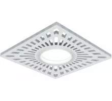 Светильник точечный GAUSS BACKLIGHT квадрат. белый, gu5.3, 3w, led 4000k BL128