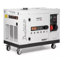Электростанция дизельная с воздушным охлаждением DAEWOO DDAE 10000DSE-3 в кожухе DDAE 10000DSE-3 (2024)