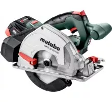 Пила циркулярная аккумуляторная METABO MKS 18 LTX 58 2х5,5 LiHD по металлу 600771700
