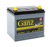 Аккумулятор GANZ ASIA 65 A/ч обратная R+ 232x175x225 EN580 A GAA650