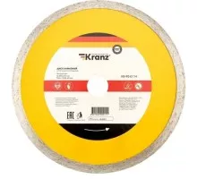 Алмазный диск универсальный KRANZ KR-90-0114 отрезной сплошной 200x25,4/22,2x2x10мм