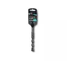 Бур SDS-plus METALLICA Optima 14х160/100 мм по бетону напайка с центром, 2 спирали 904480