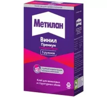 Клей обойный МЕТИЛАН Винил Премиум, с индикатором (150 г) (150 г) 1430090 Б0025195