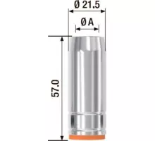 Газовое сопло  FUBAG FB 250 FB250.N.18.0 (2 шт.) FB250.N.18.0