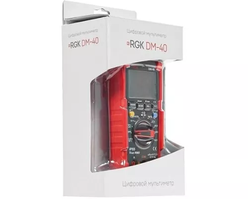 Мультиметр цифровой RGK DM-40 [776431]
