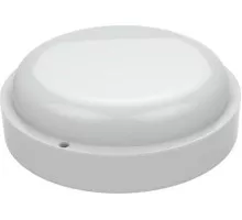 Светильник для ЖКХ светодиодный GAUSS Elementary круг 15w 1100lm 4000k 160-260v ip65 d155*52мм 126411215-S