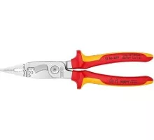 Клещи электромонтажные диэлектрические KNIPEX 1386200SB 200 мм KN-1386200SB