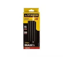 Стержень клеевой STAYER MASTER для (термоклеящих) пистолетов, цвет черный по ковр 2-06821-D-S40