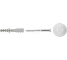 Ограничитель хода двери FISCHER TS - 8 W белый 60536 60536