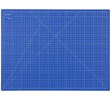 Коврик непрорезаемый ЗУБР ЭКСПЕРТ 3мм, цвет синий, 600х450 мм 09901