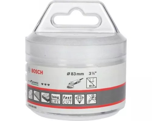 Алмазная коронка X-LOCK BOSCH 83 мм Dry Speed [2608599026]